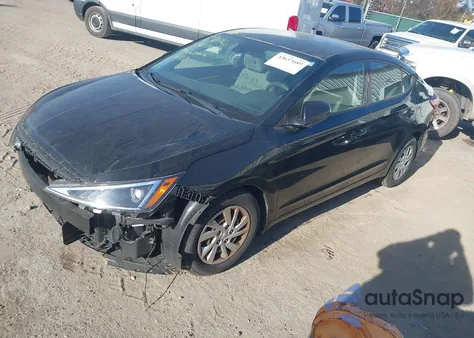 2020 Hyundai Elantra Se from USA, damaged, VIN 5NPD74LF4LH545792